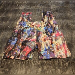 Danskin Multicolor Abstract Leggings